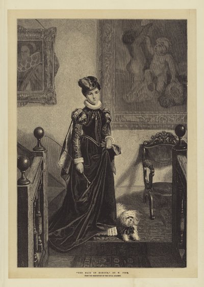 The Maid of Honour, from the Exhibition of the Royal Academy by W. Fyfe