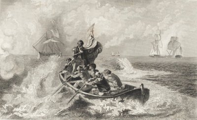 Battle of Lake Erie by John Ward Dunsmore