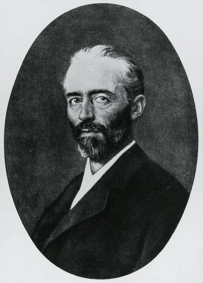 Portrait of Emil Theodor Kocher, Swiss physician, Nobel Prize in Medicine in 1909 by John Ward Dunsmore