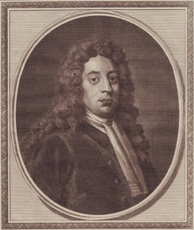 Portrait of English Admiral George Byng by John Ward Dunsmore
