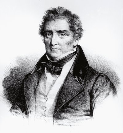 Portrait of Francois Joseph Victor Broussais, French physician by John Ward Dunsmore