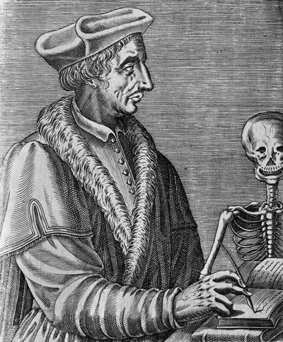 Portrait of Jean Francois Fernel, French physician, astronomer, and mathematician by John Ward Dunsmore