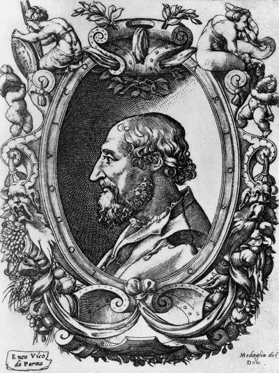 Portrait of Ludovico Ariosto, Italian poet and playwright by John Ward Dunsmore
