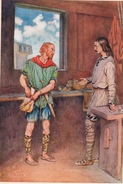 A Sailor Gives Horatio a Letter from Hamlet, from 