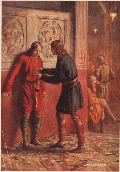 Hamlet attempts to make Guildenstern play a pipe, from 