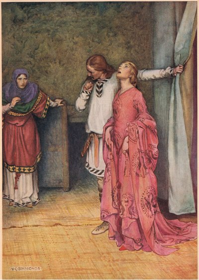 The madness of Ophelia, from 