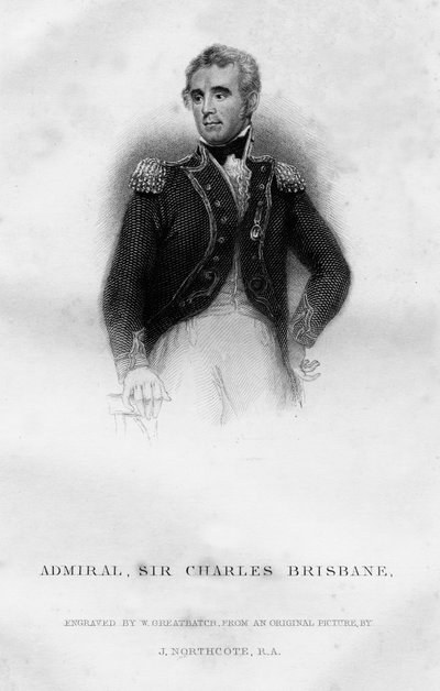 Admiral Sir Charles Brisbane by W. Greatbatch