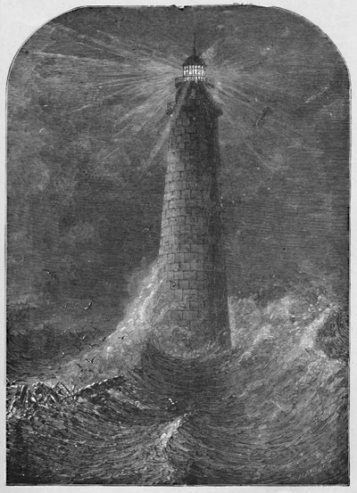 Minots Ledge Lighthouse, Massachusetts, 1877, 1883 by W. H. Morse
