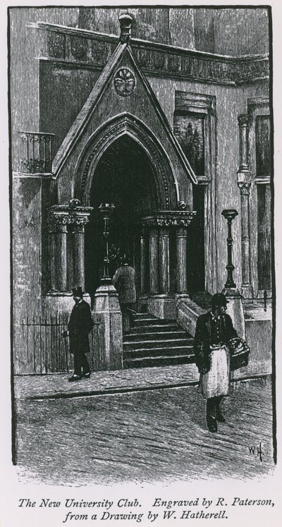 The New University Club by W. Hatherell