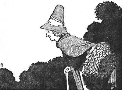 And Met an Old Woman with a Basket Full of Berries by William Heath Robinson