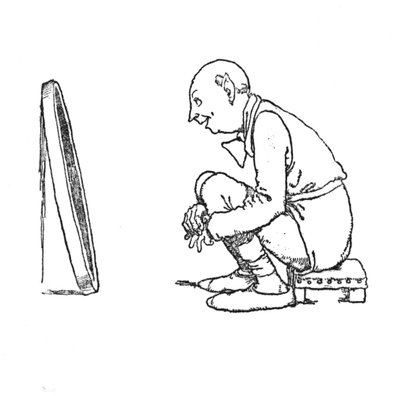 He Chuckled With Delight by William Heath Robinson