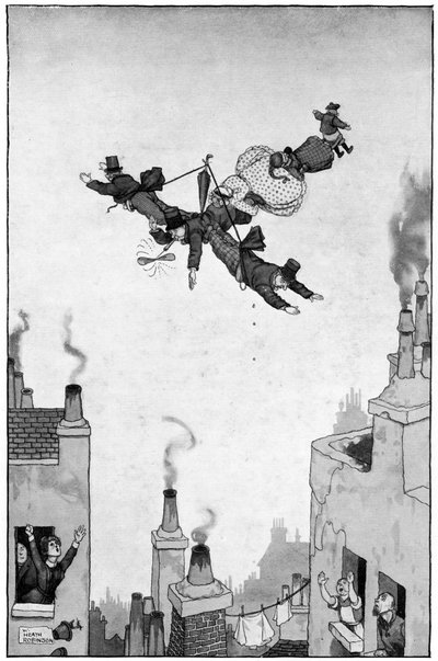 Humours of Flying by William Heath Robinson