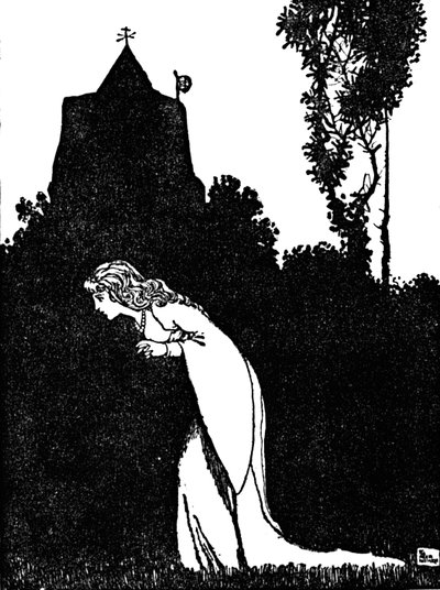 I Must Venture to the Churchyard by William Heath Robinson