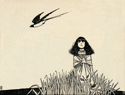 She Understood the Speech of Birds by William Heath Robinson
