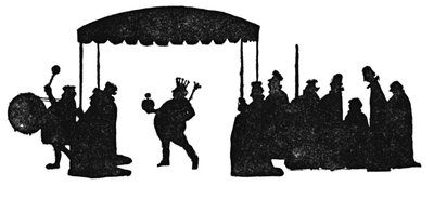 So Now The Emperor Walked Under His High Canopy by William Heath Robinson