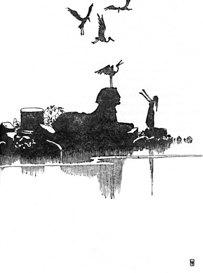 Then She Saw The Storks, c1930 by William Heath Robinson
