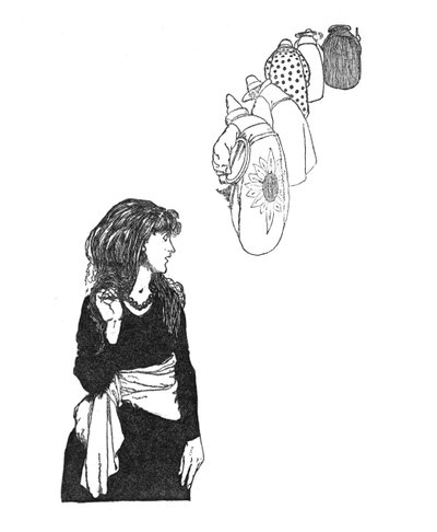 They Carried the Mirror from Place to Place, c1930 by William Heath Robinson