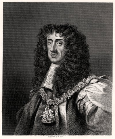 Charles II, King of Great Britain and Ireland by W. Holl
