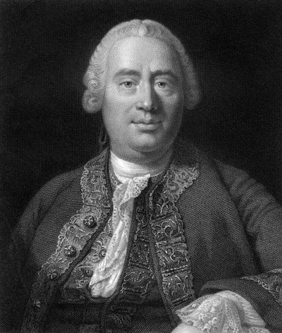 David Hume, 18th century Scottish Philosopher, Economist and Historian, 1845 by W. Holl