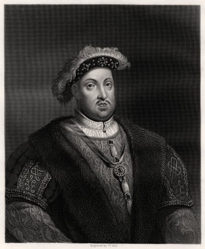 Henry VIII, King of England and Ireland, 19th century by W. Holl