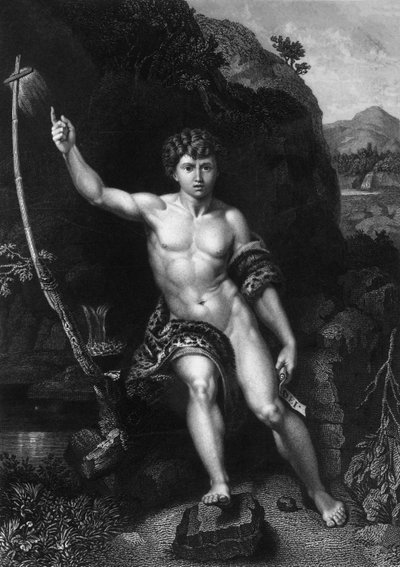 I Am the Voice of One Crying in the Wilderness, 19th Century by W. Holl