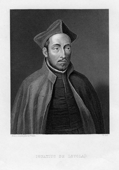 Ignatius of Loyola, Superior General of the Society of Jesus by W. Holl