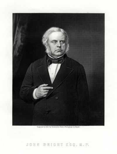 John Bright, British Radical and Liberal Statesman by W. Holl
