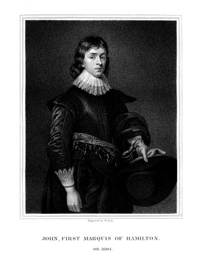 John Hamilton, 1st Marquess of Hamilton, 1825 by W. Holl
