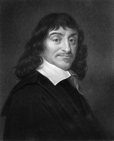 Rene Descartes, 17th Century French Philosopher and Mathematician by W. Holl