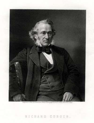 Richard Cobden, British Manufacturer, Radical and Liberal Statesman by W. Holl