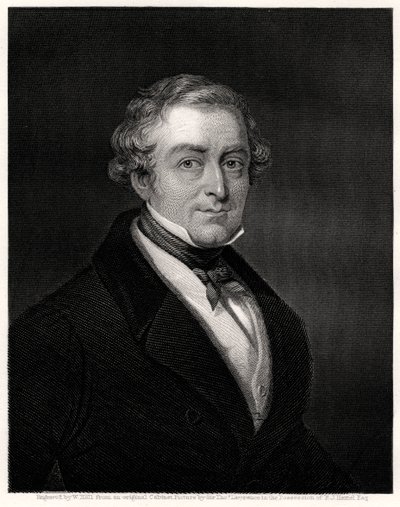 Sir Robert Peel, British Prime Minister by W. Holl