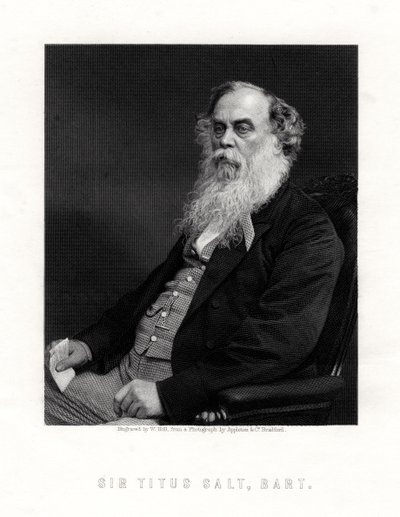 Sir Titus Salt, British manufacturer and benefactor by W. Holl