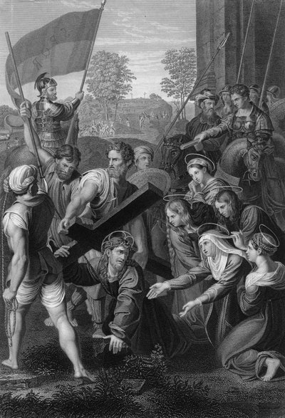 The Fall on the Road to Calvary, c. 1820s by W. Holl