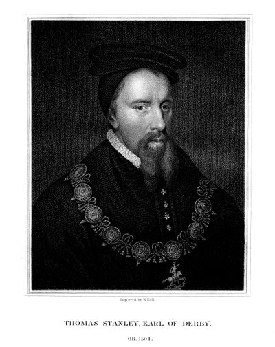 Thomas Stanley, 1st Earl of Derby, English Nobleman by W. Holl