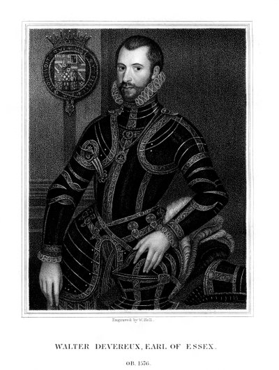 Walter Devereux, 1st Earl of Essex, English nobleman by W. Holl