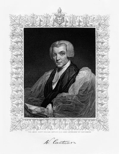 William Howley, Archbishop of Canterbury by W. Holl