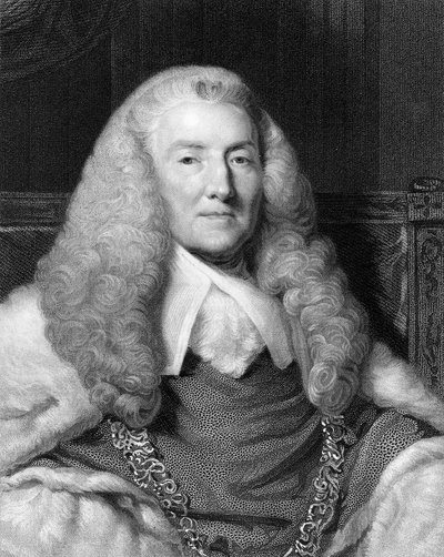 Portrait of William Murray, 1st Earl of Mansfield by W. Holl
