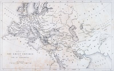The Great Empires in the Time of Charlemagne by W Hughes
