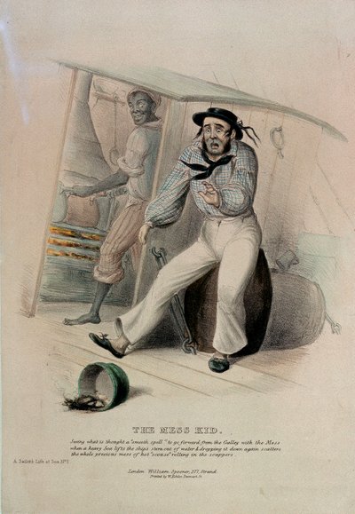 The Mess Kid. A Sailor