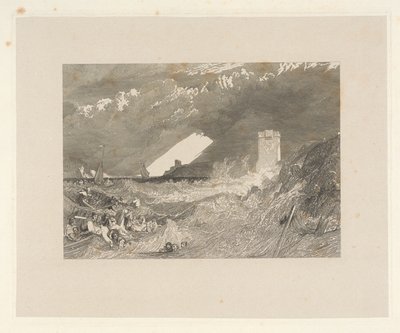 Entrance to Fowey Harbour, Cornwall by W. R. Smith
