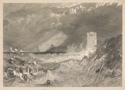 Entrance to Fowey Harbour, Cornwall by W. R. Smith