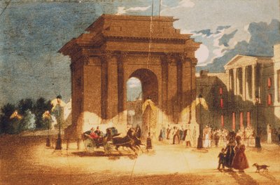 Hyde Park Corner, Westminster, London by W Spooner