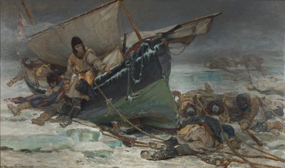 Sir John Franklin Dying by His Boat During the North-West Passage Expedition of HMS 