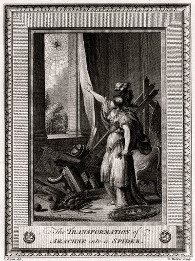 The Transformation of Arachne into a Spider by W. Walker