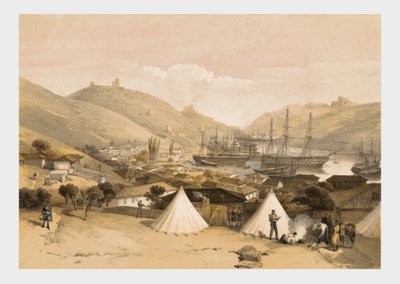 Balaklava, Looking Towards the Sea, 1855 by W Walton
