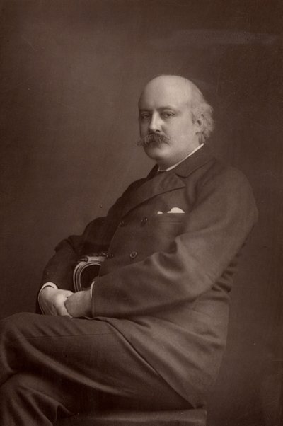Charles Hubert Hastings Parry by W. and D. (after) Downey