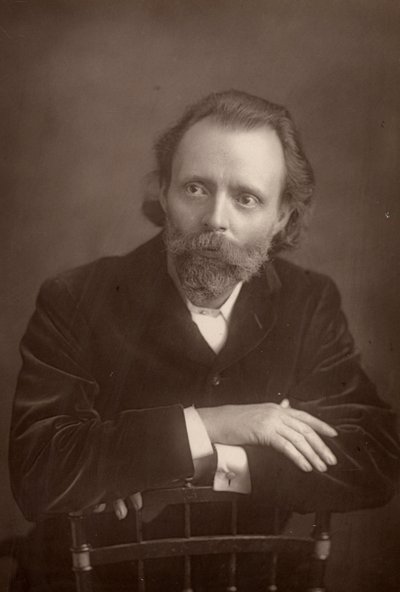 Thomas Henry Hall Caine (1853-1931) English Novelist. Companion of Dante Gabriel Rossetti at the End of the Latter