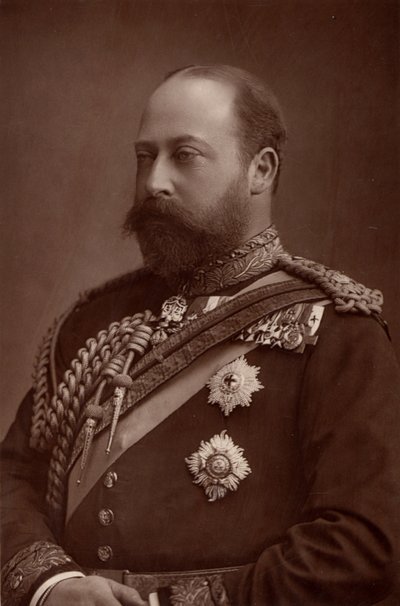 Edward VII (1841-1910) King of the United Kingdom from 1901, while still Prince of Wales by W. and D. (after) Downey