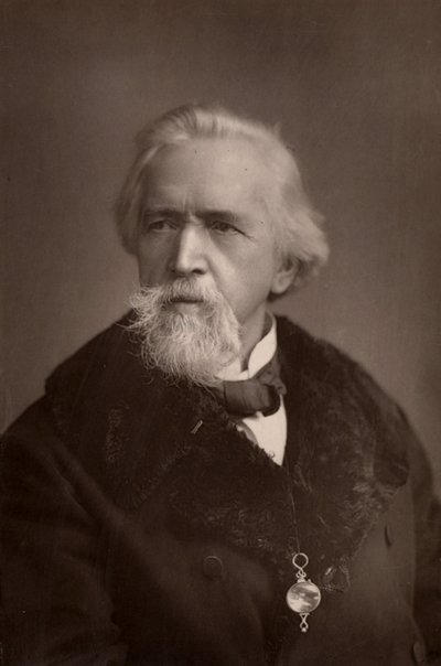 George Jacob Holyoake, English secularist and social reformer by W. and D. (after) Downey