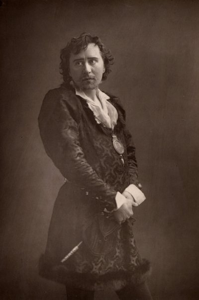 Herbert Beerbohm Tree (1853-1917) English actor-manager. Founder of the Royal Academy of Dramatic Art (RADA) by W. and D. (after) Downey